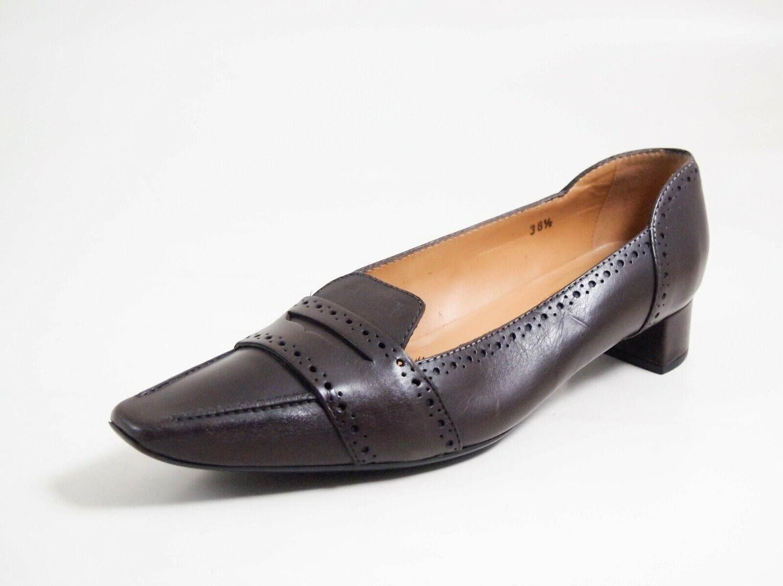 Tod's Tod's Flats Pumps Brown Leather Womens EU 38.5 US 8.5 Size US 8.5 / IT 38.5 - 1 Thumbnail
