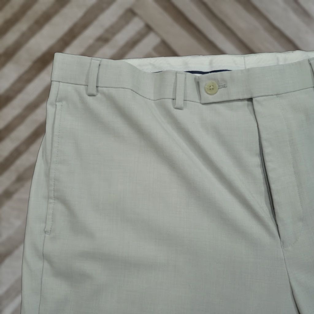 Ralph Lauren Ralph Lauren Pants Mens 40x32 Grey Slacks Stretch Business Work Dress Pants Size US 40 / EU 56 - 1 Thumbnail