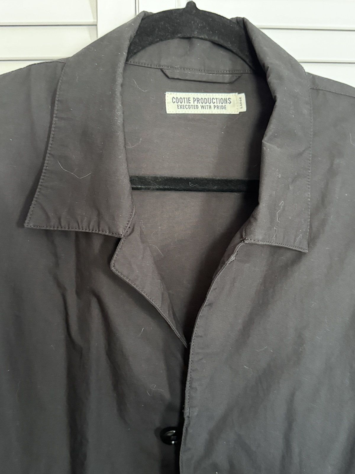 Japanese Brand Cootie Productions Oversized Mac Coat-Size L- made in Japan Size US L / EU 52-54 / 3 - 2 Thumbnail