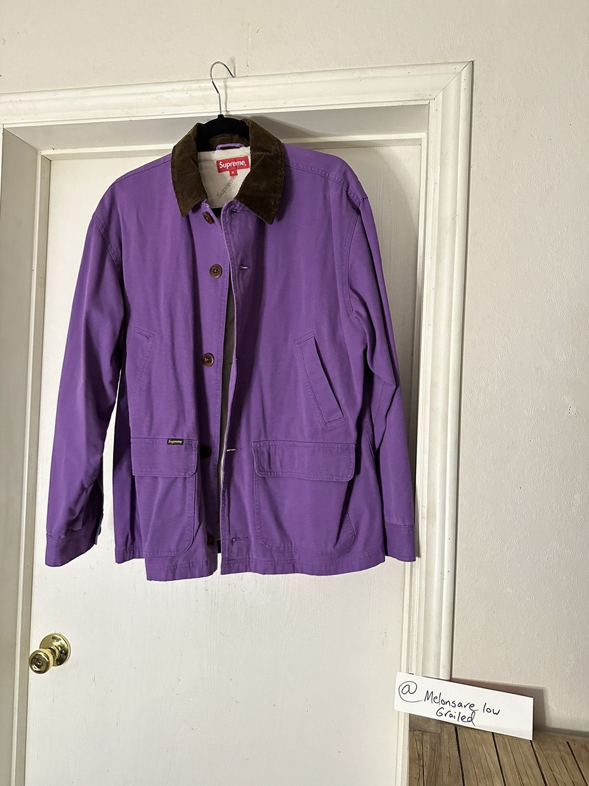 Supreme Supreme Corduroy Collar Barn Coat | Grailed