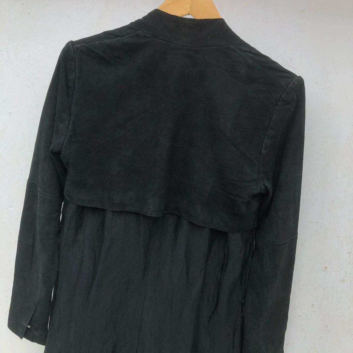 Helmut Lang × Vintage 1990s Helmut Lang Hybrid Belt Coat Vampire Jacket Size US S / EU 44-46 / 1 - 8 Thumbnail