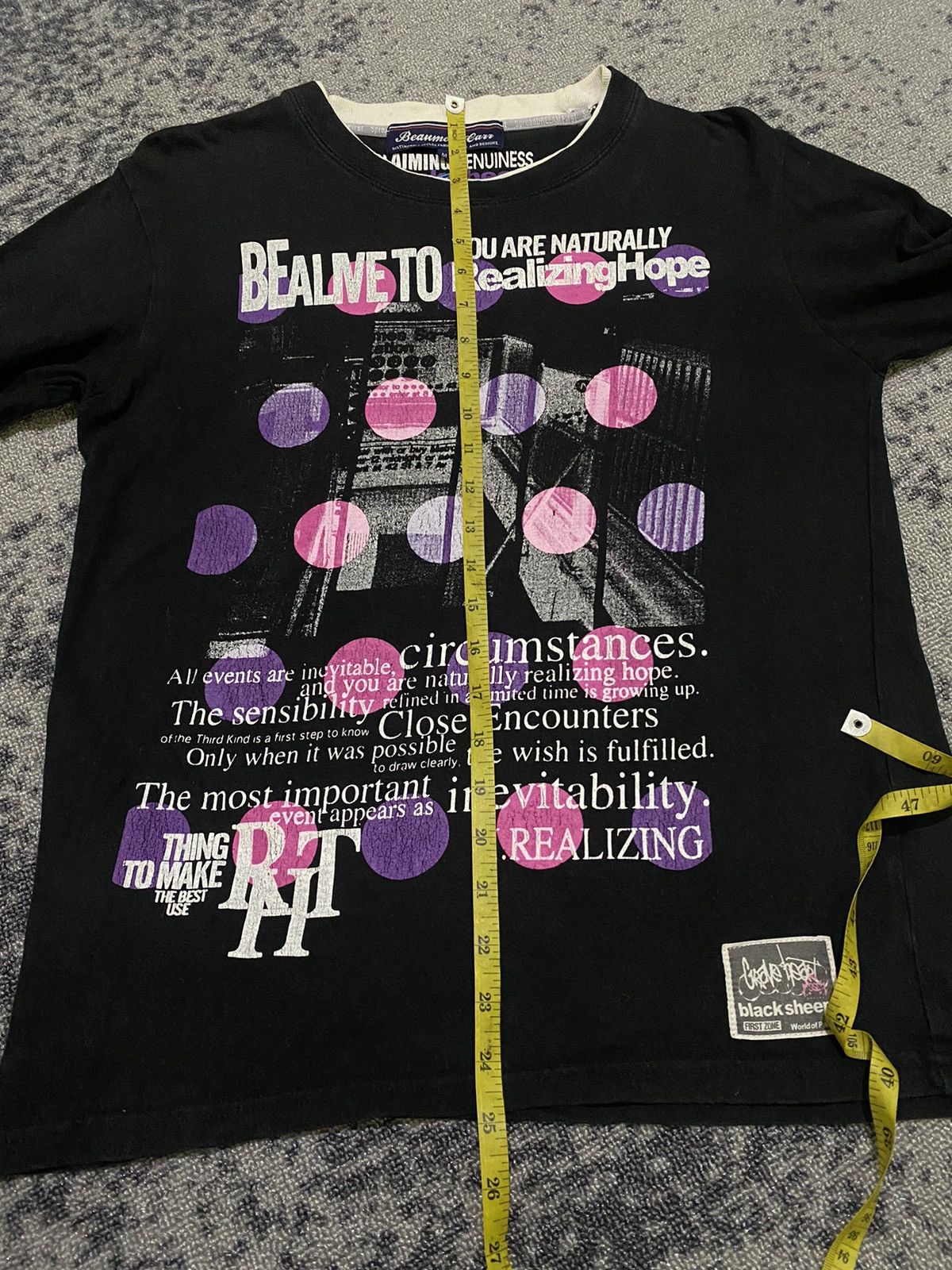 Hysteric Glamour Y2k Beaumont carr if6was9 long sleeve Size US M / EU 48-50 / 2 - 9 Thumbnail