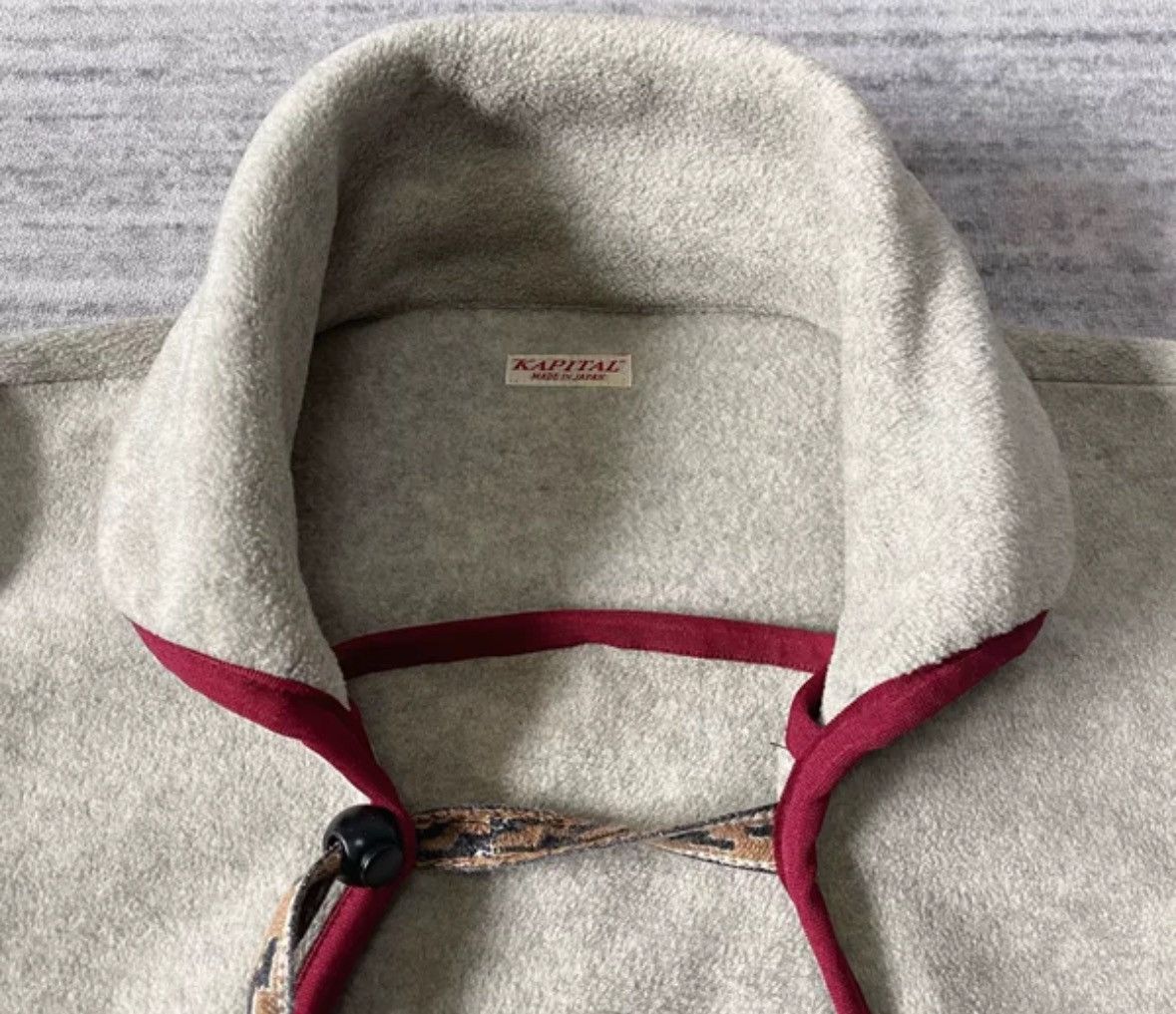 Kapital Kapital two-color embroidered patchwork pullover hoodie Size US S / EU 44-46 / 1 - 4 Thumbnail