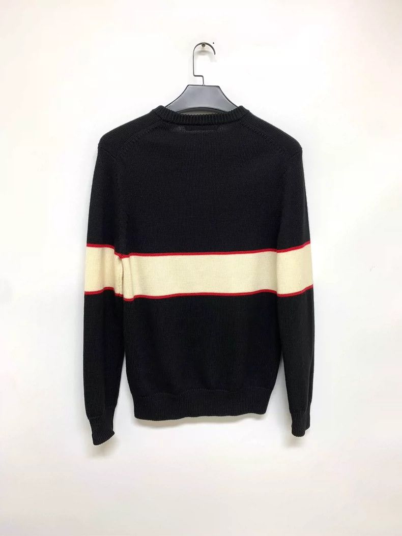 Givenchy Givenchy Color Block Letter Logo Knit Sweater 2505-Nextarro Size US M / EU 48-50 / 2 - 2 Thumbnail