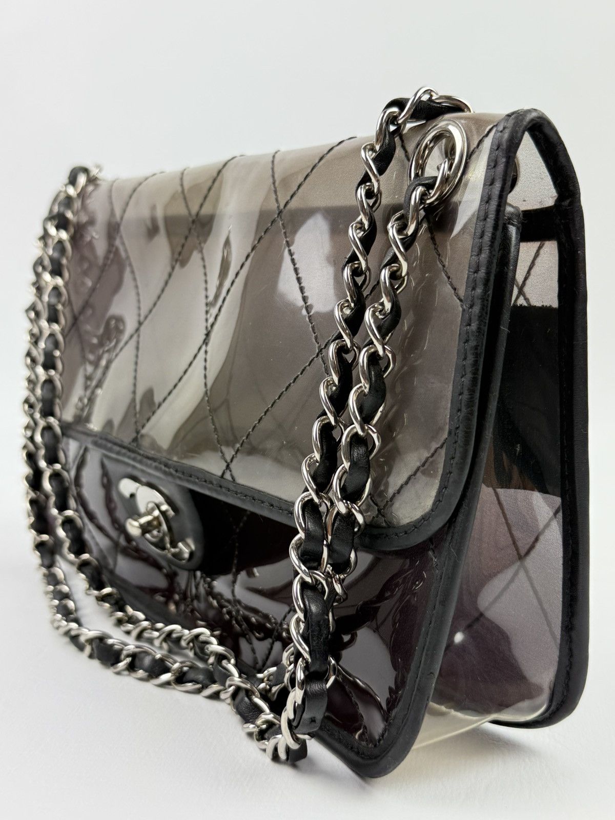 Chanel Chanel - 2006 - RARE - Transparent - Ombre - Flap Size ONE SIZE - 15 Thumbnail