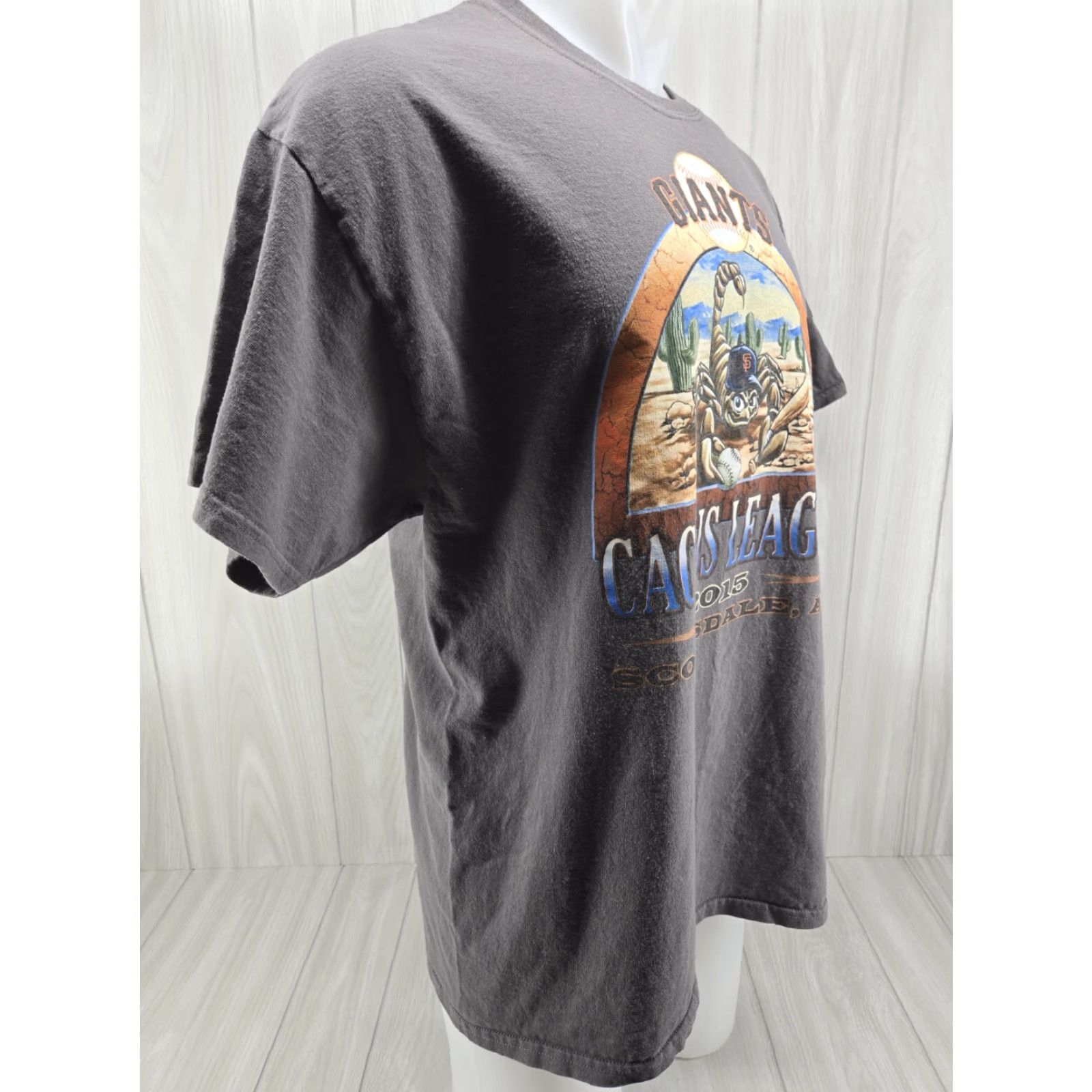 Gildan San Francisco Giants 2015 Cactus League Arizona T Shirt Mens XL Gray Size US XL / EU 56 / 4 - 5 Thumbnail