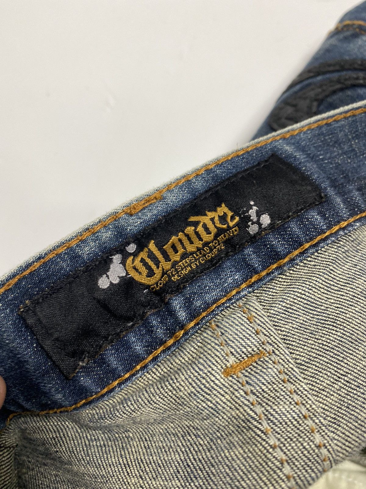 Japanese Brand Lace up flare clouds72 jeans ifsixwasnine lgb style Size US 32 / EU 48 - 12 Thumbnail