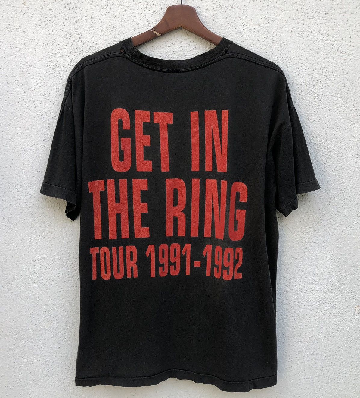 Guns N' Roses Vintage 1991 Guns N Roses Tour T Shirt Size US L / EU 52-54 / 3 - 2 Thumbnail