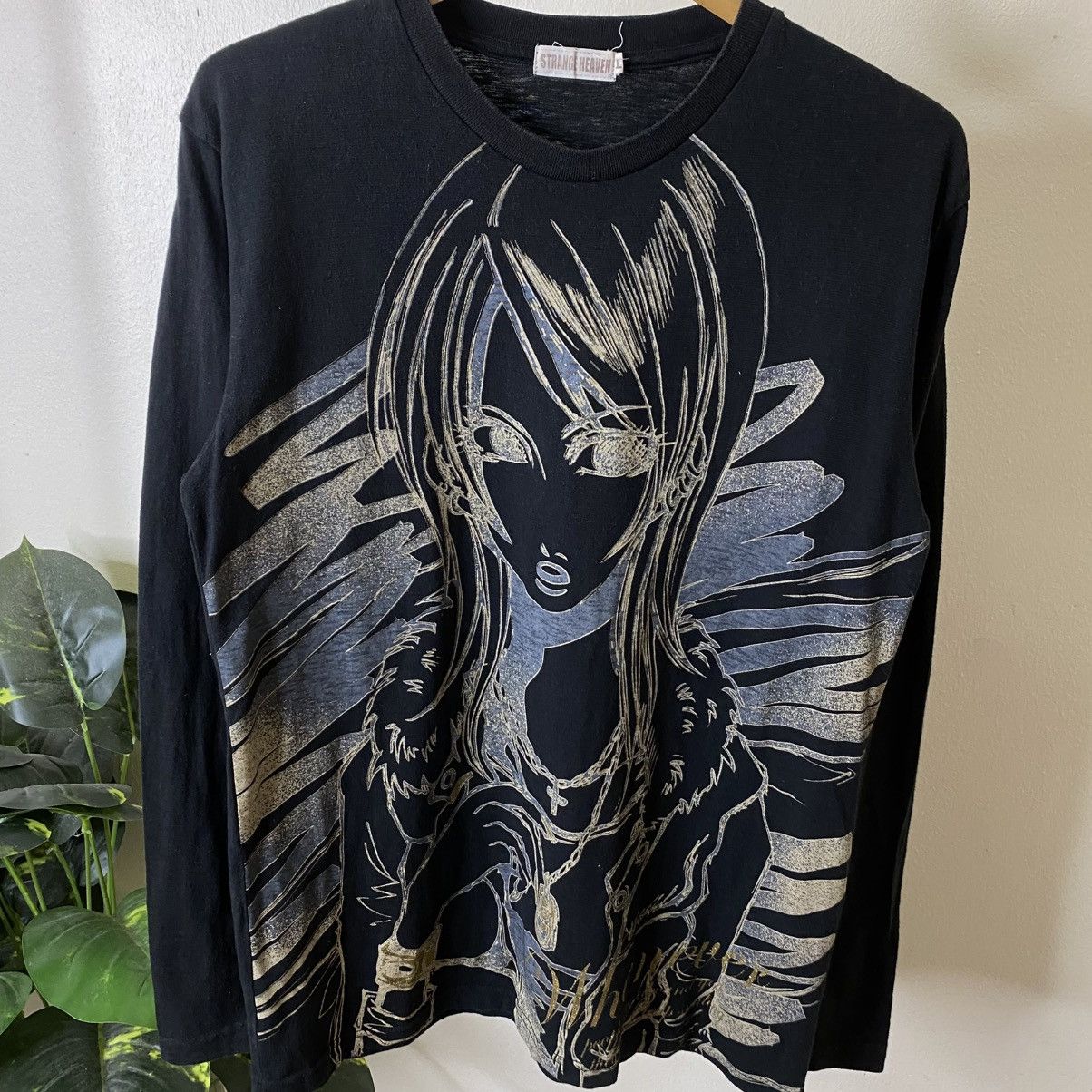 Hysteric Glamour Strange Heaven Hysterics Glamour Style Overprint LS T Shirt Size US M / EU 48-50 / 2 - 2 Thumbnail