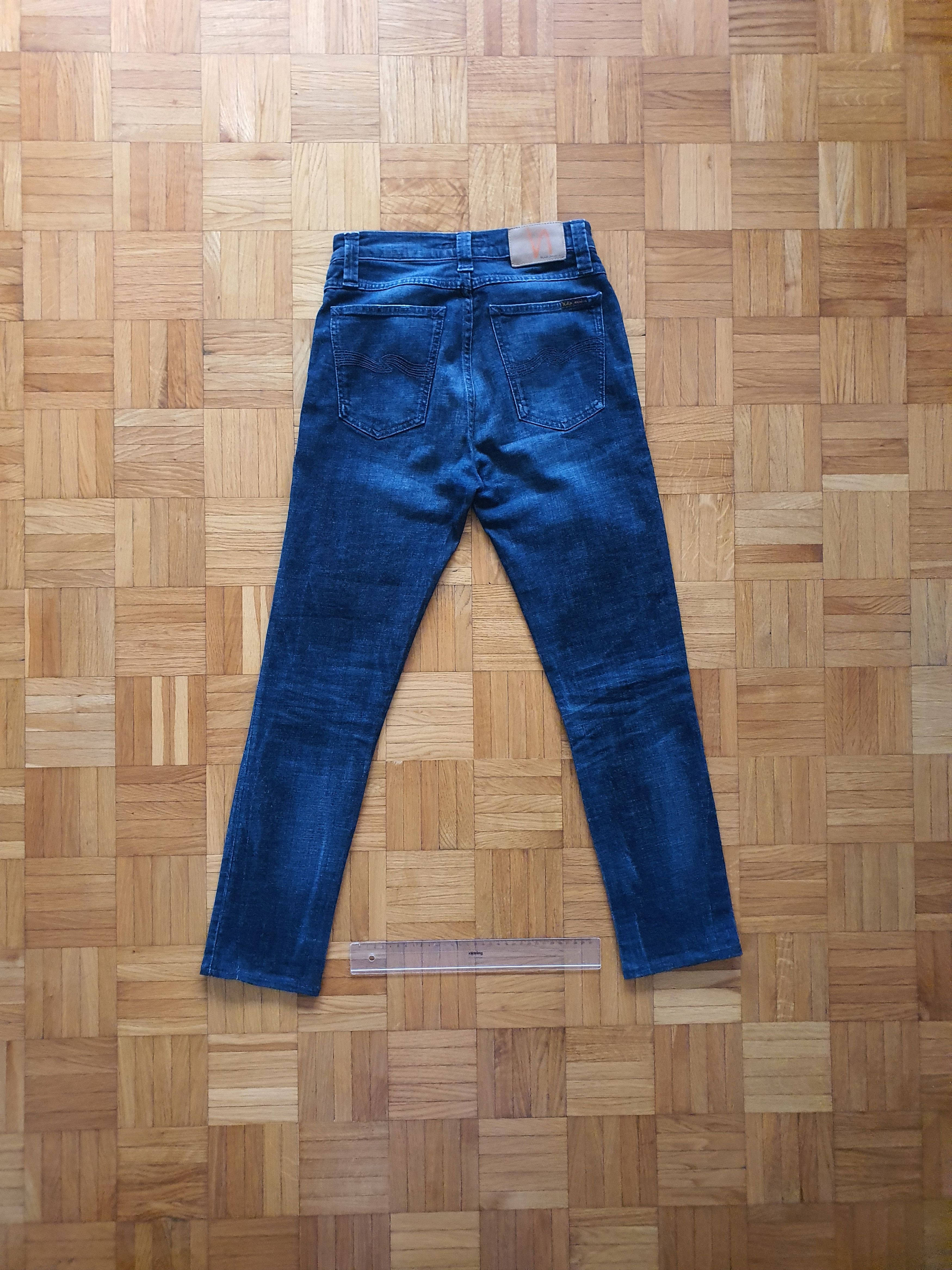 Nudie Jeans HIGH KAI (D0076) - Slim Fit Jeans - Unisex - W29 L28 (29x28) Size US 29 - 2 Thumbnail