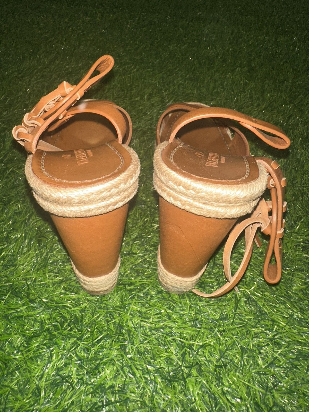 Valentino Valentino tan espadrilles with fringe detail size 40 Size US 10 / IT 40 - 5 Thumbnail