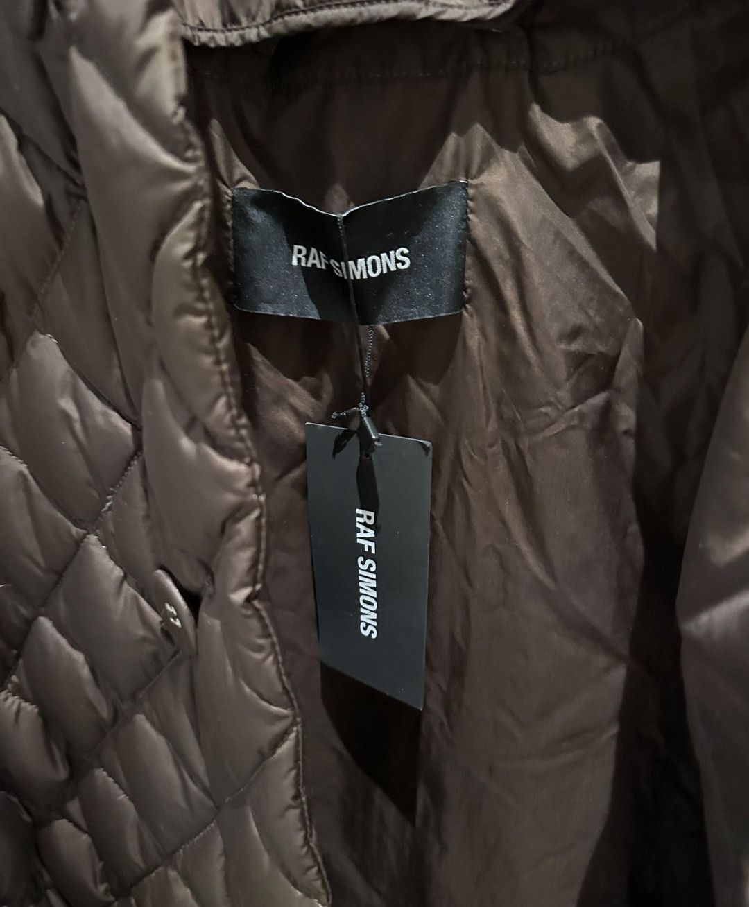 Raf Simons raf simons brown os cotton jacket Size US S / EU 44-46 / 1 - 2 Thumbnail