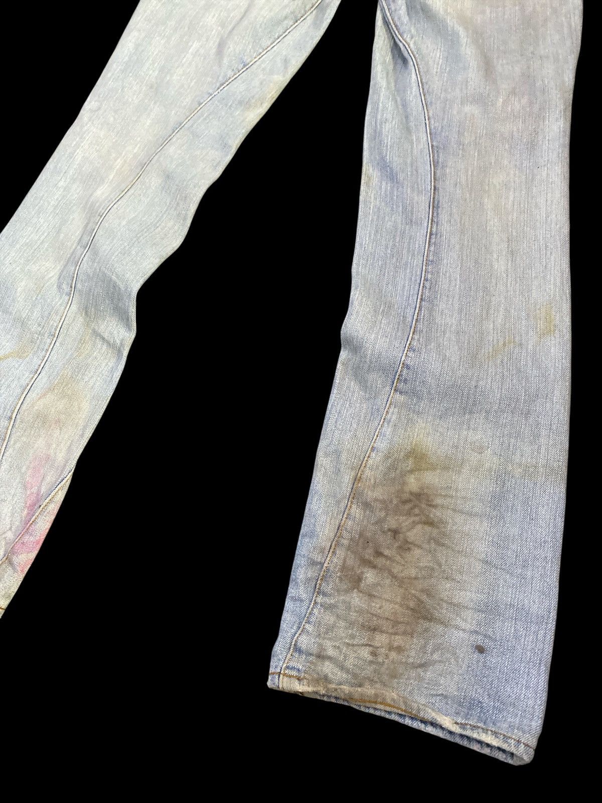 If Six Was Nine × Johnbull × Vintage Vintage John Bull Ripped Denim Size US 31 - 13 Thumbnail