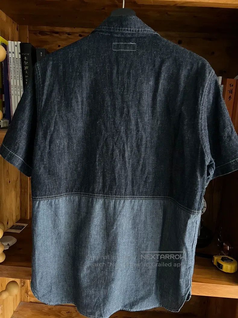 Nigel Cabourn Nigel Cabourn Patchwork short-sleeve shirt Size US M / EU 48-50 / 2 - 7 Thumbnail