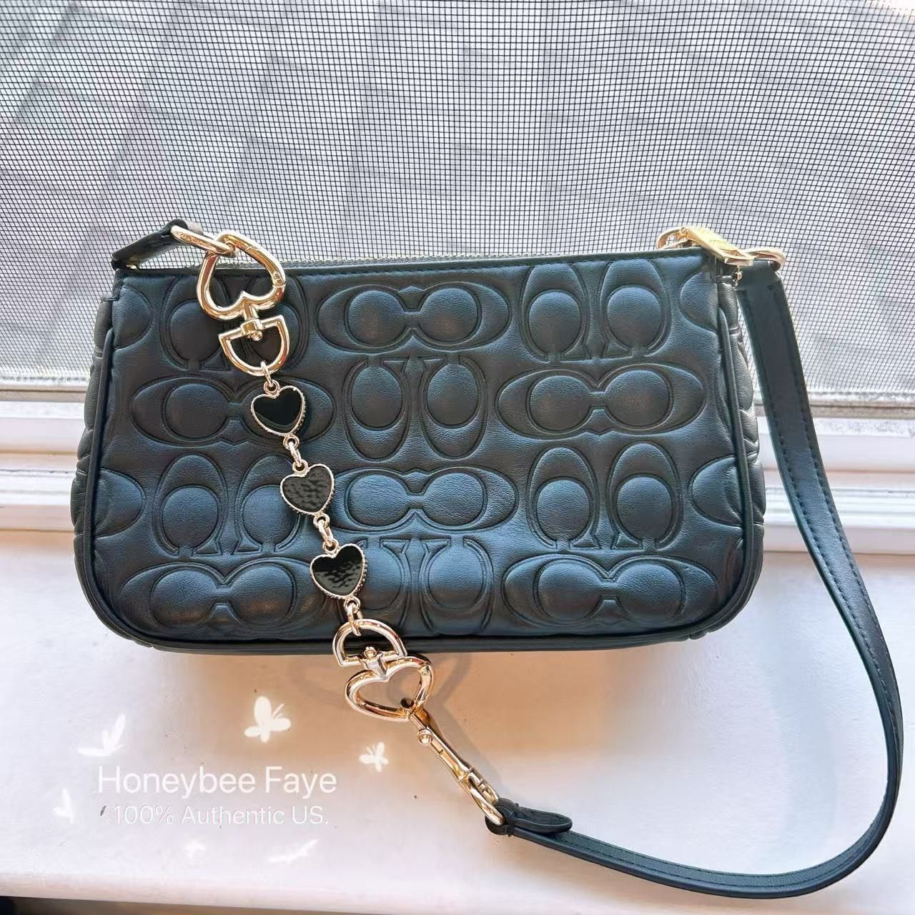 Coach Nolita 19 In Signature Leather CZ456 plus extended chain Size ONE SIZE - 2 Thumbnail