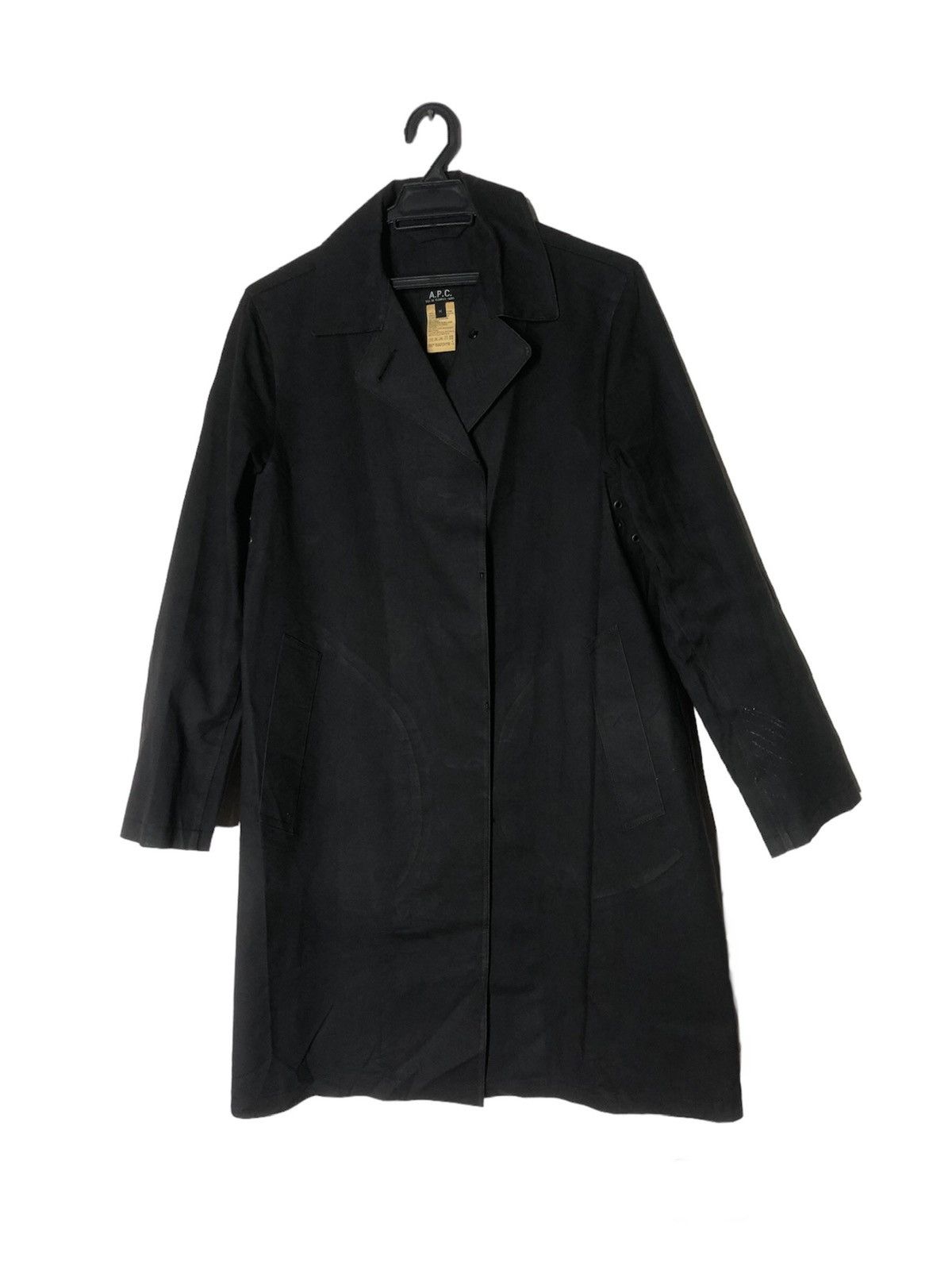 A.P.C. VINTAGE A.P.C PARIS TRENCH COAT MADE IN SCOTLAND Size M / US 6-8 / IT 42-44 - 1 Thumbnail