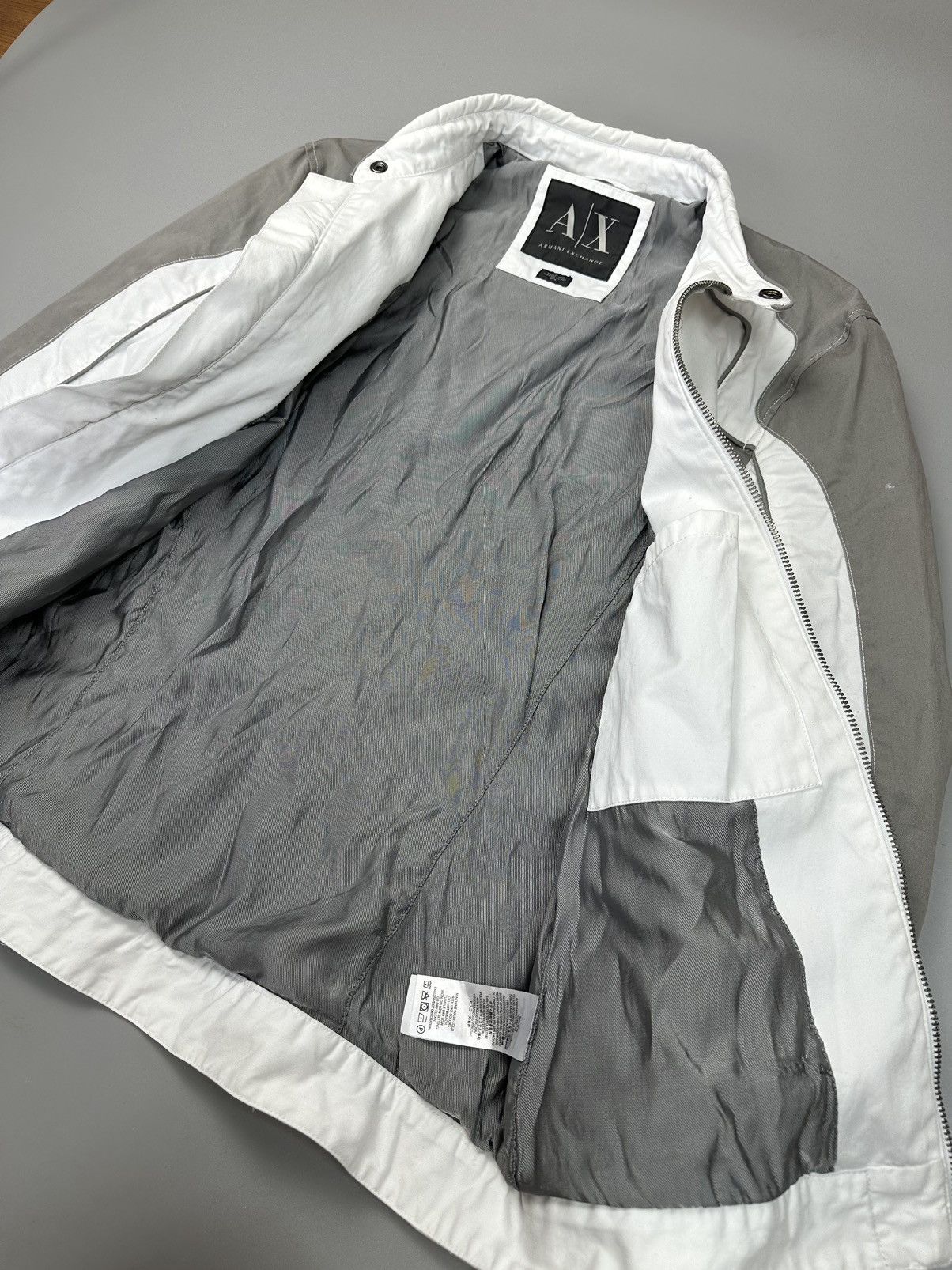 Armani Exchange Armani Exchange Cotton Biker Jaket Medium Size US M / EU 48-50 / 2 - 5 Thumbnail