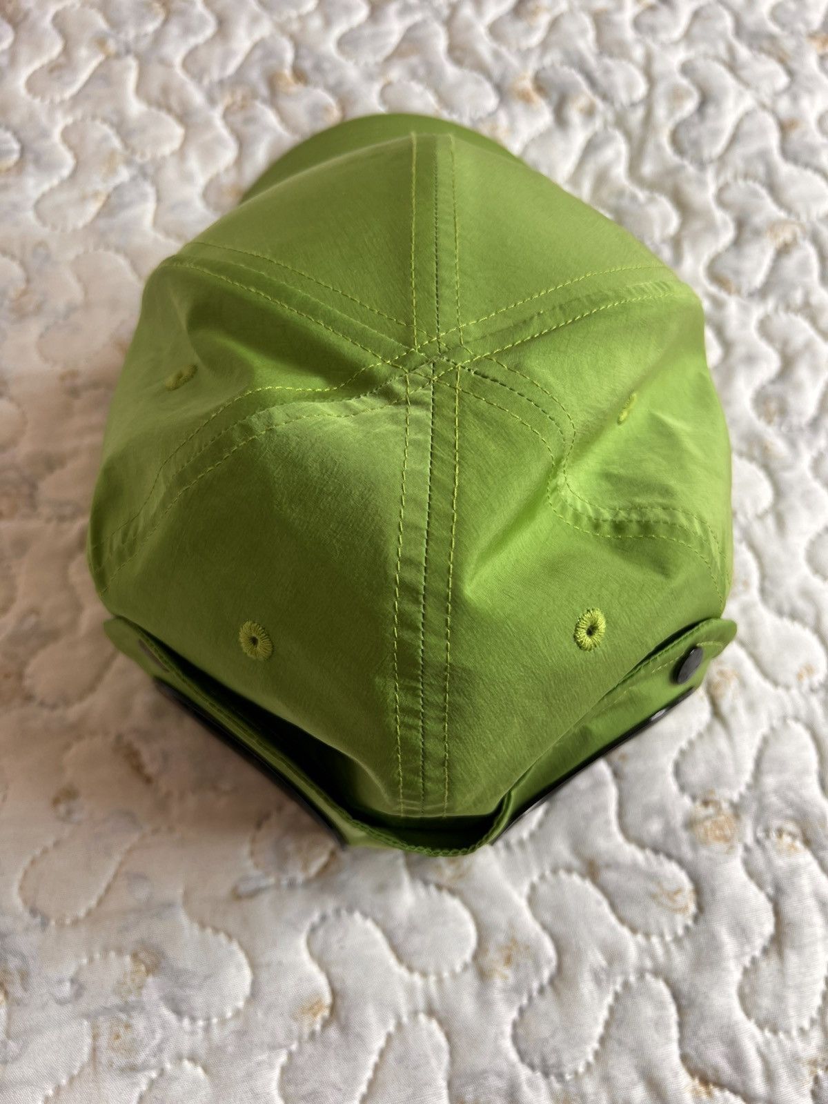 C.P. Company C.P. Company CHROME-R GOGGLE CAP glass hat cap green lime Size ONE SIZE - 8 Thumbnail