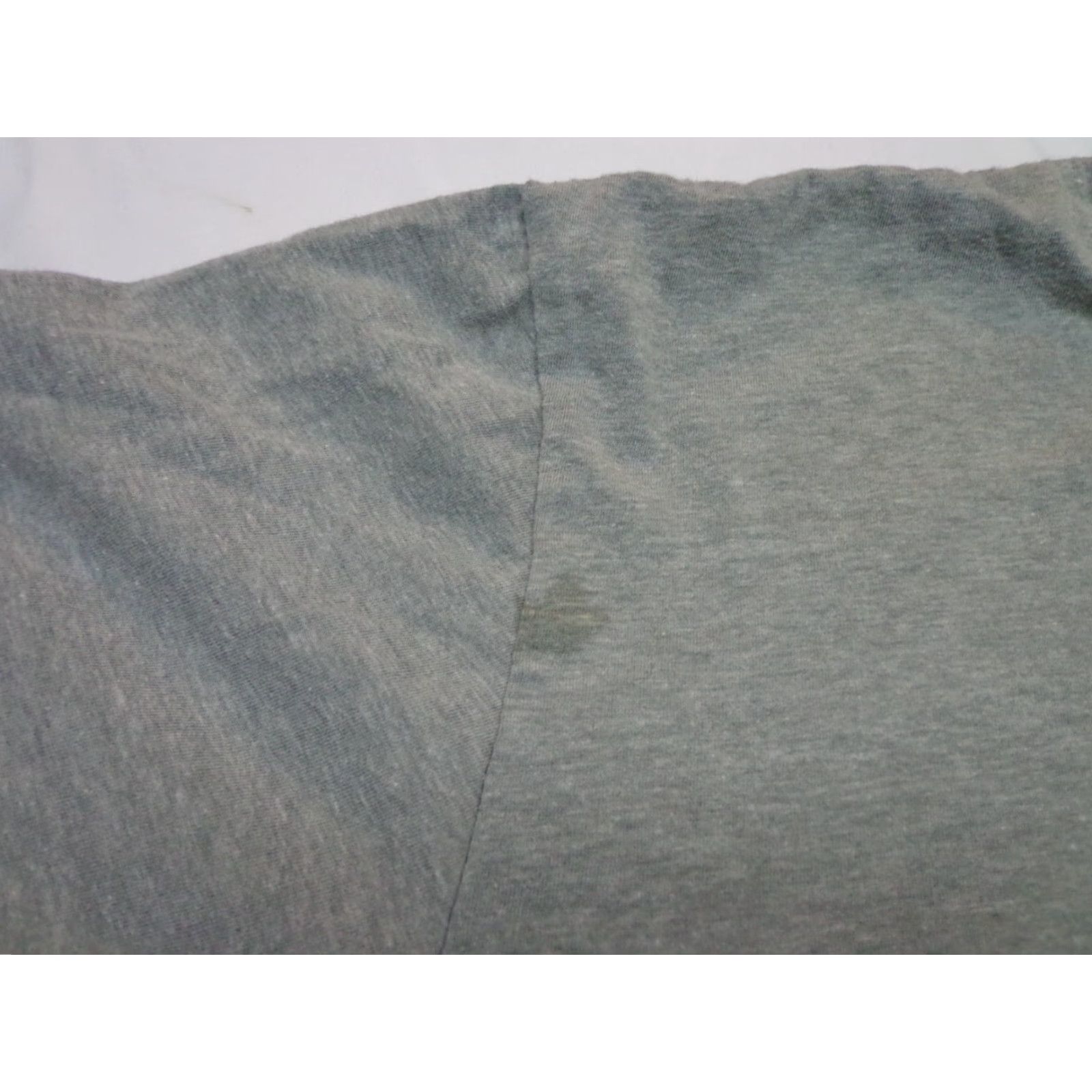 Vintage Be Your Age Out of Print Scott Fitzgerald T Shirt 2XL Gray Cotton Blend Unisex Adults Short Sleeve Crew Neck Regular FLAWS Size US XXL / EU 58 / 5 - 2 Thumbnail