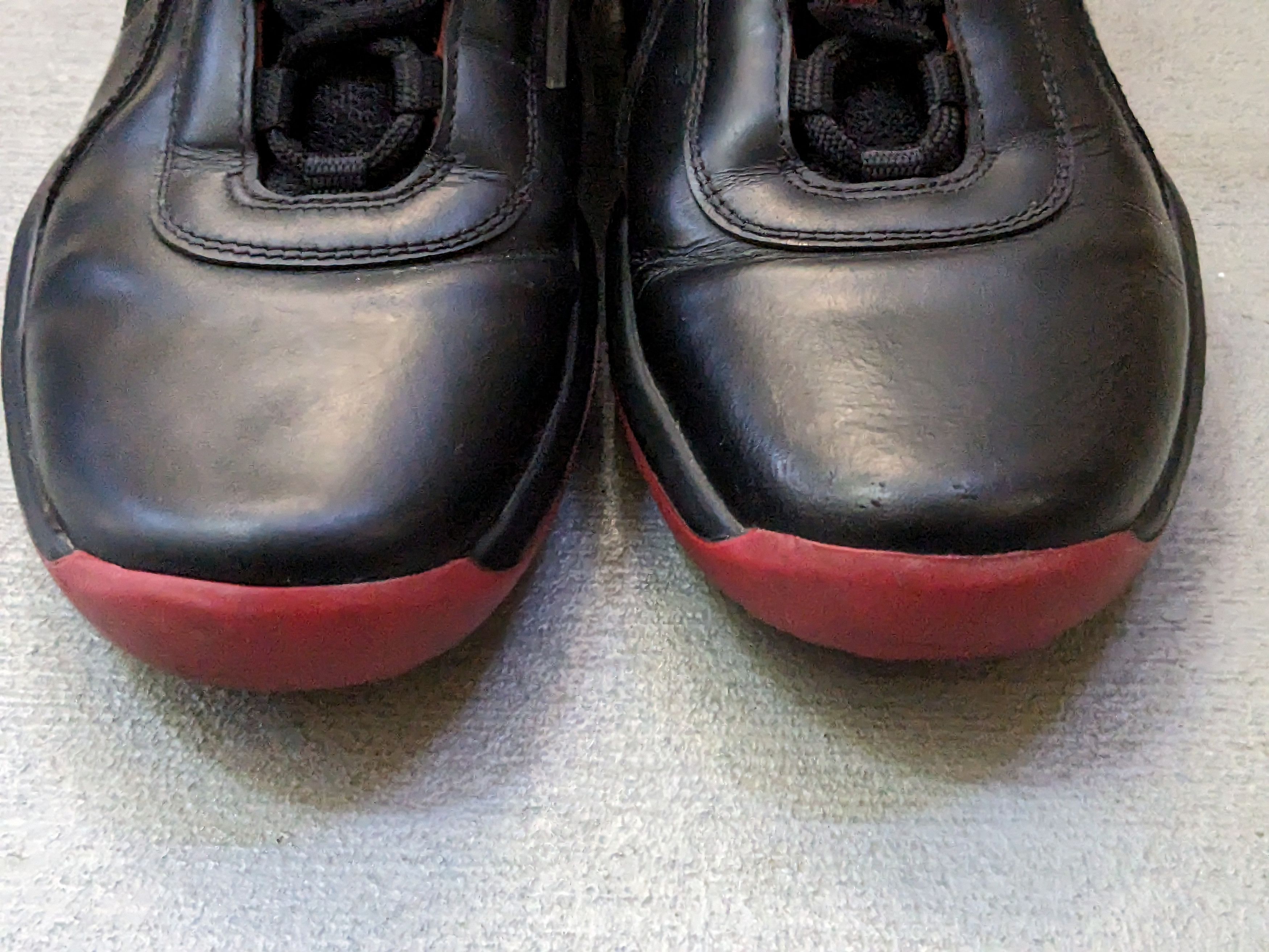 Prada Prada America's Cup Size 7 Black Red Leather 4E2905 Size US 7 / EU 40 - 3 Thumbnail