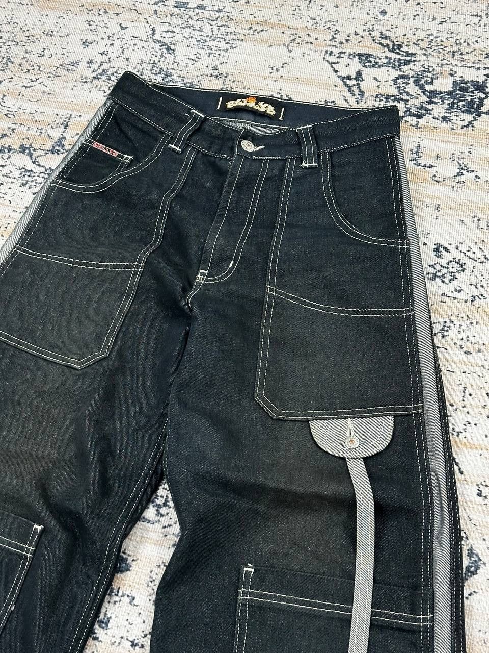Designer × Japanese Brand × Vintage Vintage Multi-pocket Jeans Belly’s Colossus Jeans Baggy Size 27" / US 4 / IT 40 - 5 Thumbnail