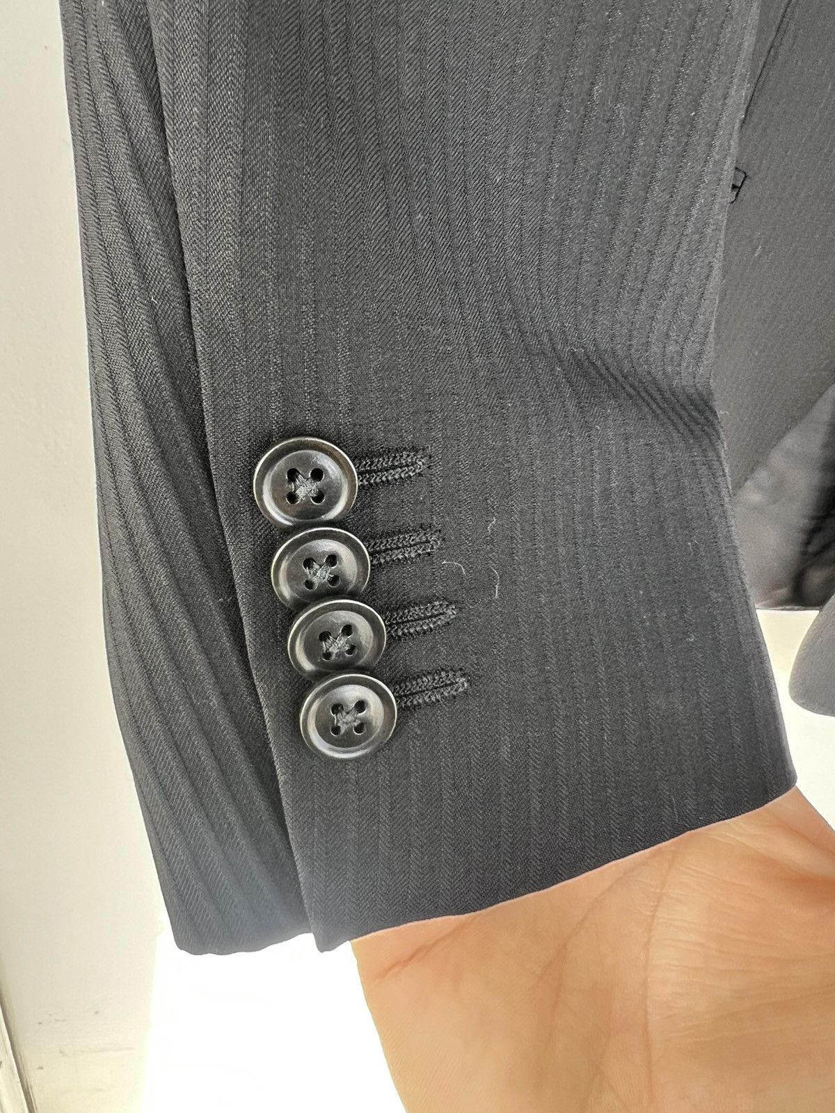 Armani Collezioni Armani Collezioni Striped Blazer Size 42R - 6 Thumbnail