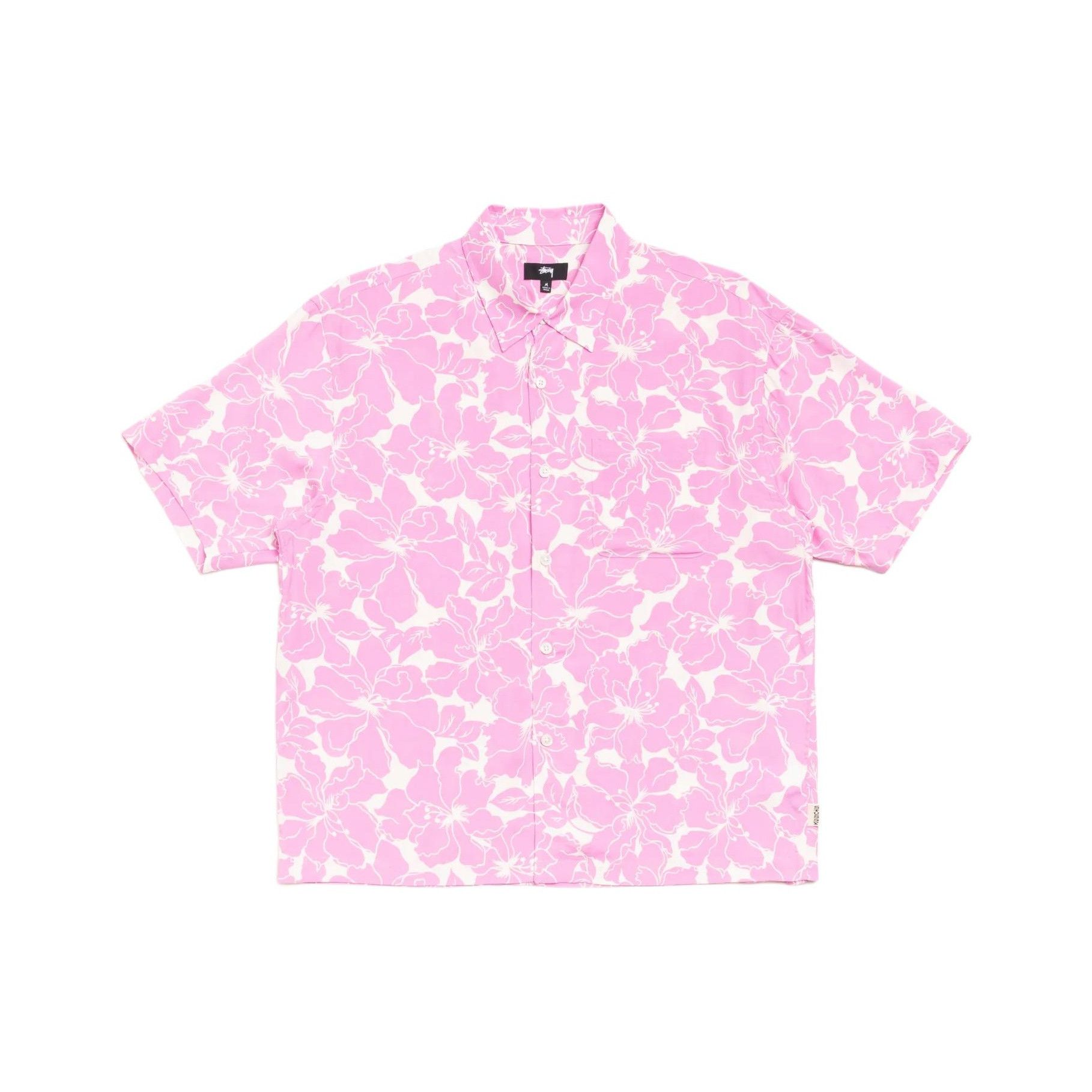 Stussy STUSSY PERFORATED SWIRL KNIT SHIRT NATURAL | Grailed