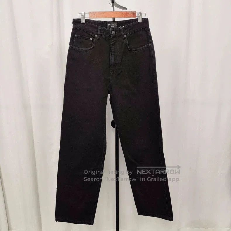 Balenciaga Balenciaga Black Denim Jeans. Size US 29 - 1 Thumbnail