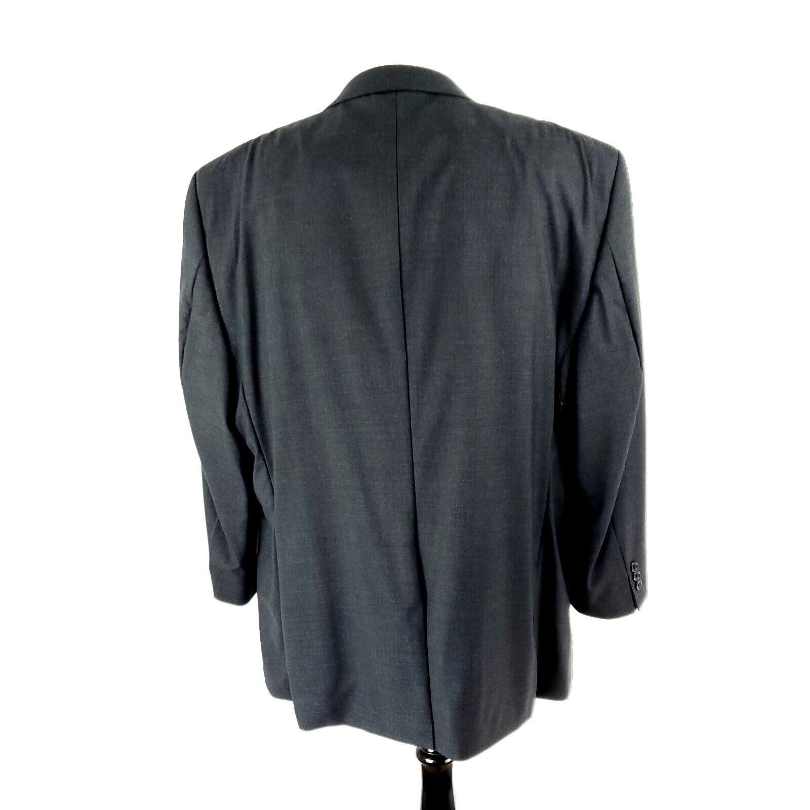Jos. A. Bank Jos A Bank Wool 2 Button Blazer 48R or Slim Fit 50R Gray Twi Size 48R - 5 Thumbnail