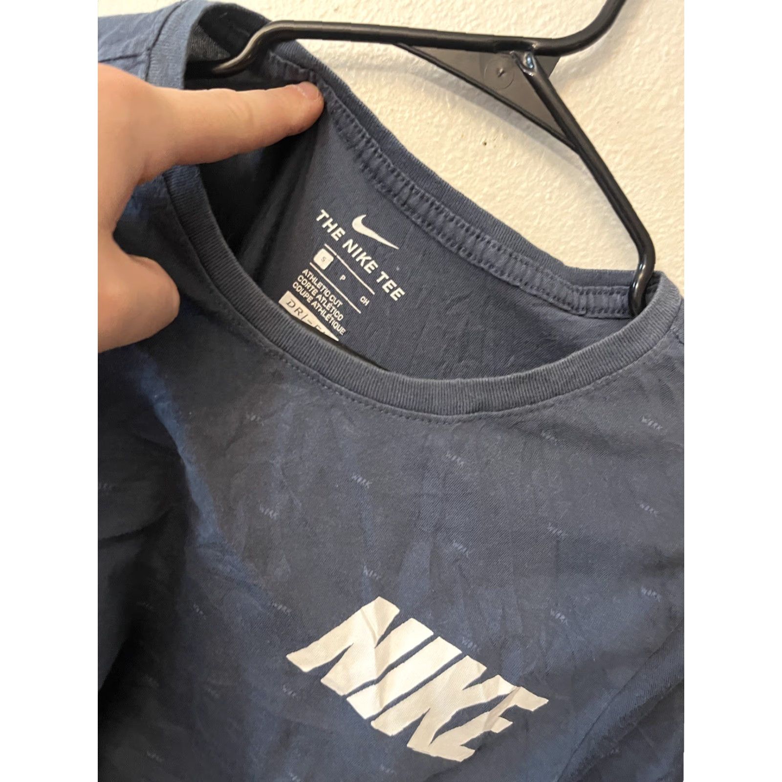 Nike Nike Men's Dri-Fit Graphic T-Shirt Blue Small Athletic Casual Sports Activewear Size US S / EU 44-46 / 1 - 3 Thumbnail