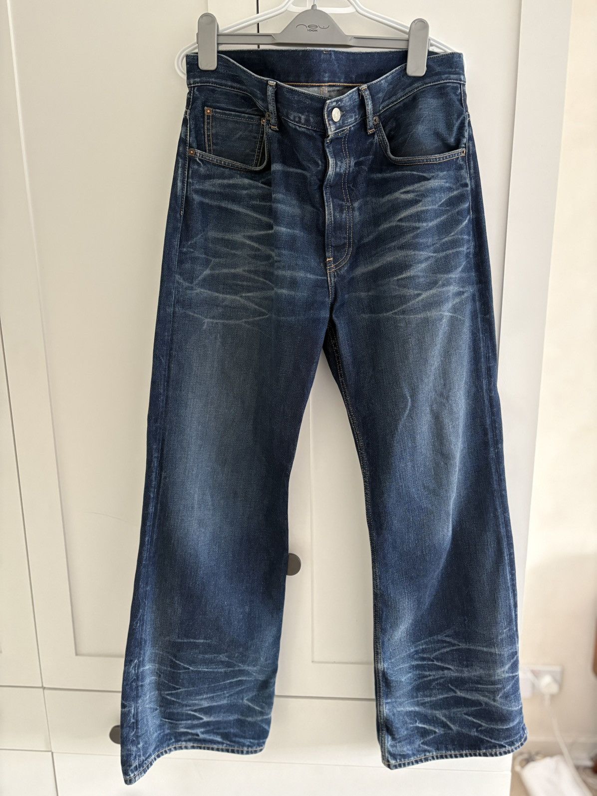 Acne Studios Acne Studios 2021M Broadway Jeans Size US 33 - 1 Thumbnail