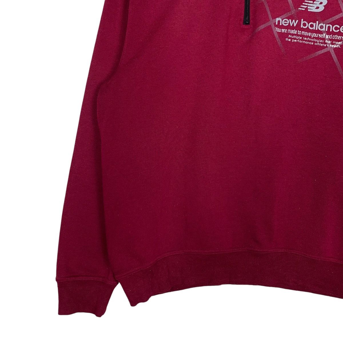 New Balance NEW BALANCE Half Zip Turtleneck Sweatshirt #1533-C69 Size US L / EU 52-54 / 3 - 3 Thumbnail