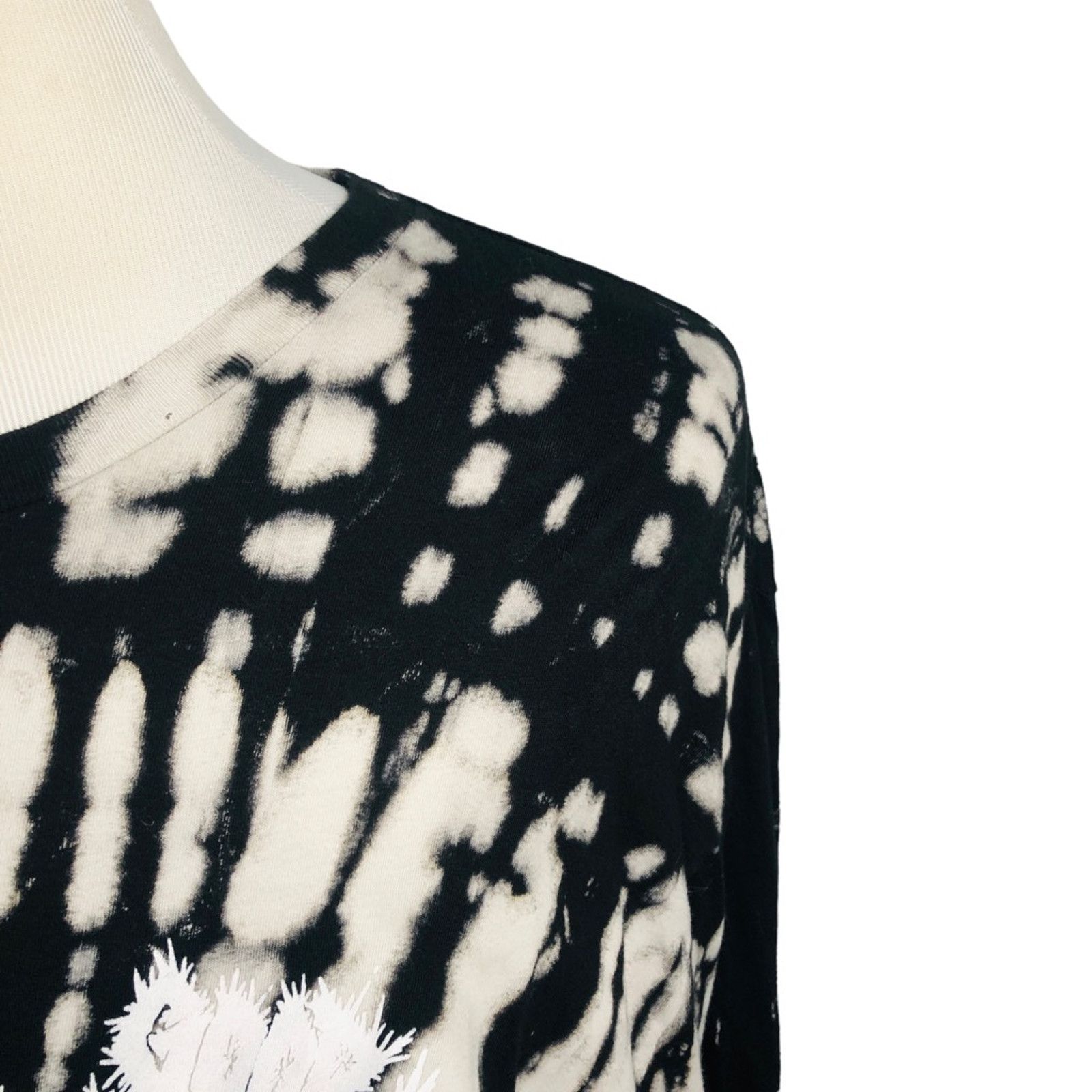 The Unbranded Brand Good Intentions Nav XO T-Shirt Black Tie Dye Long Sleeve XL Size US XL / EU 56 / 4 - 6 Thumbnail