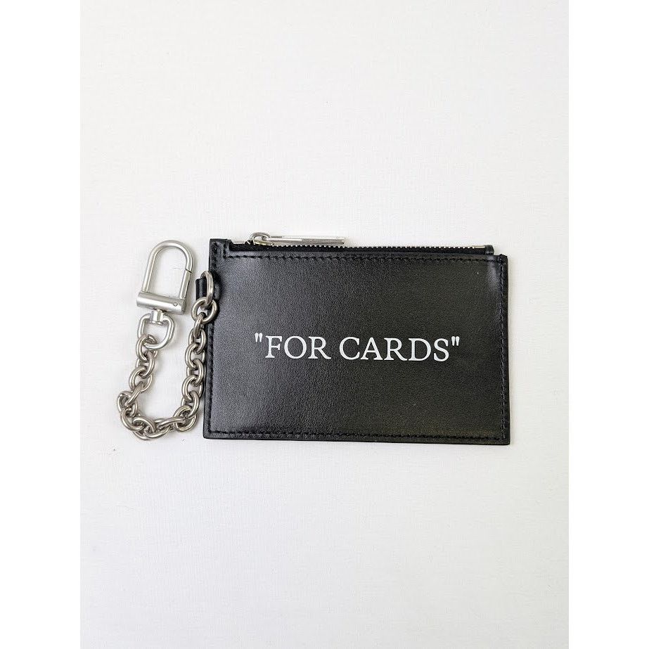 Off-White o1rshd1 Q:2 / Size: OS / Quote Bookish Key Ring Card Size ONE SIZE - 1 Thumbnail