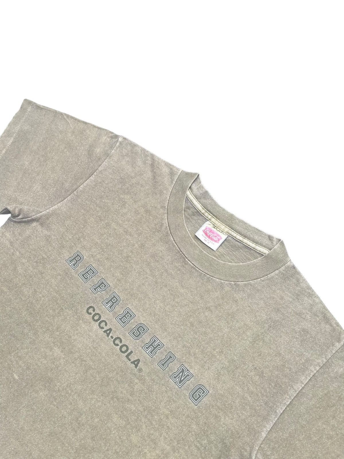 Coca Cola × Vintage Vintage Coca Cola Faded Wash Tshirt Size US M / EU 48-50 / 2 - 3 Thumbnail