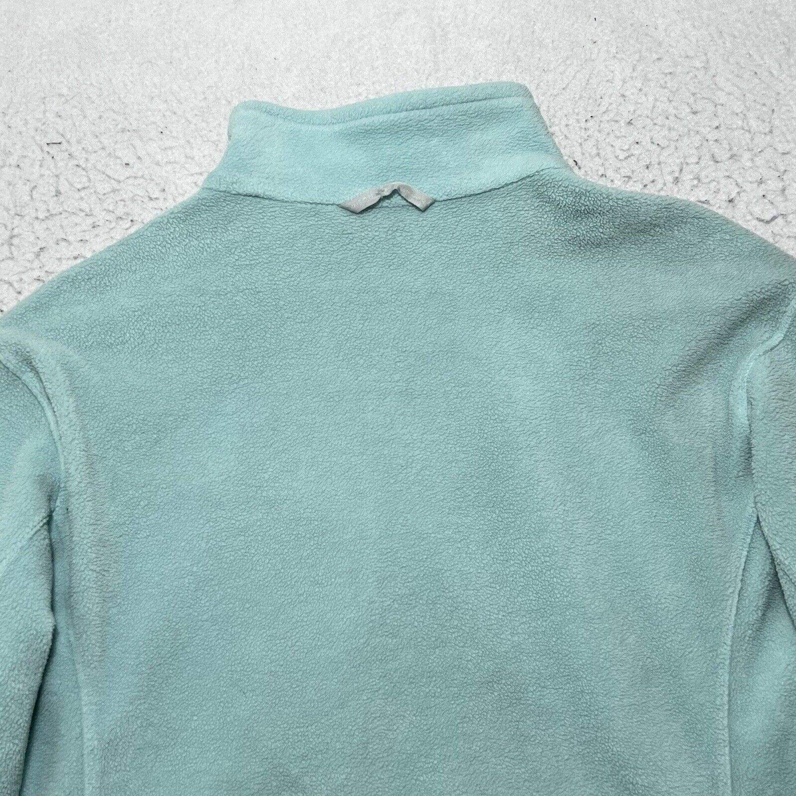 Columbia Columbia Full Zip Fleece Mock Neck Light Blue Sweatshirt Size L / US 10 / IT 46 - 13 Thumbnail
