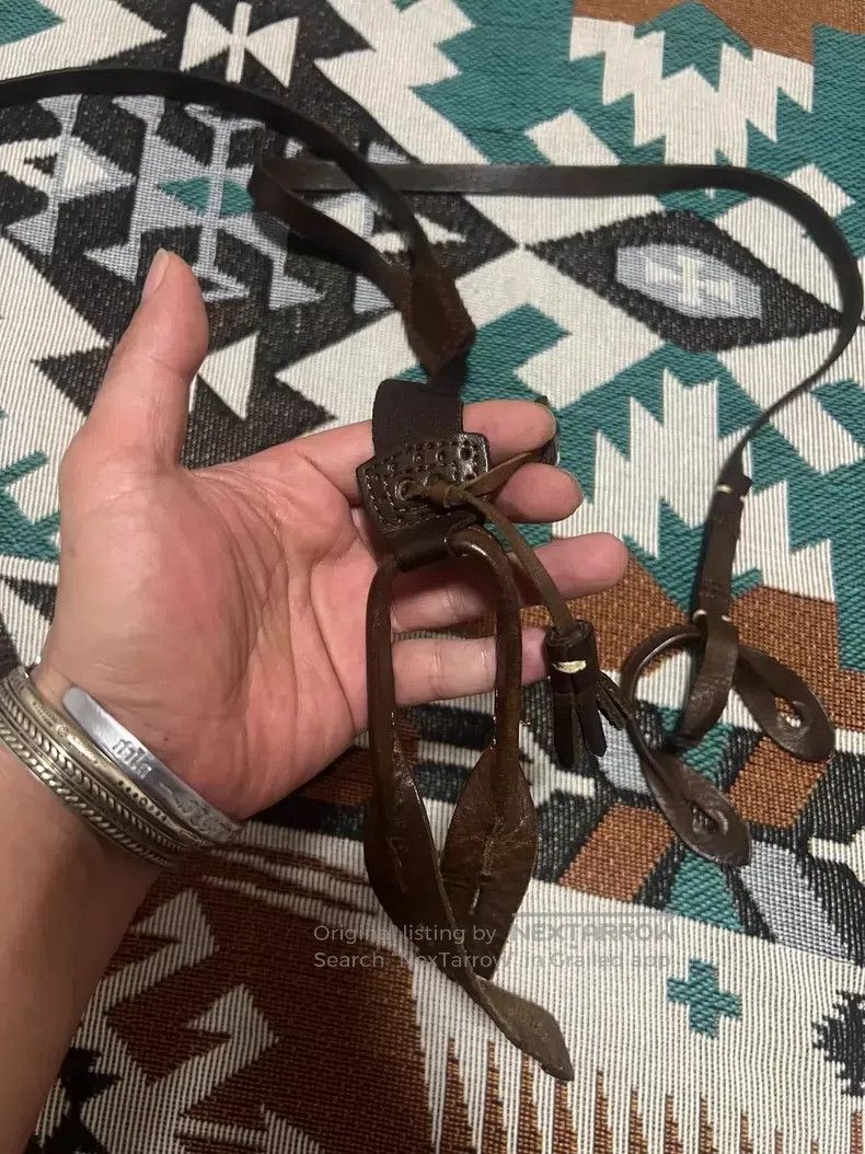 Kapital Kapital Size 120 Leather strap Size ONE SIZE - 3 Thumbnail