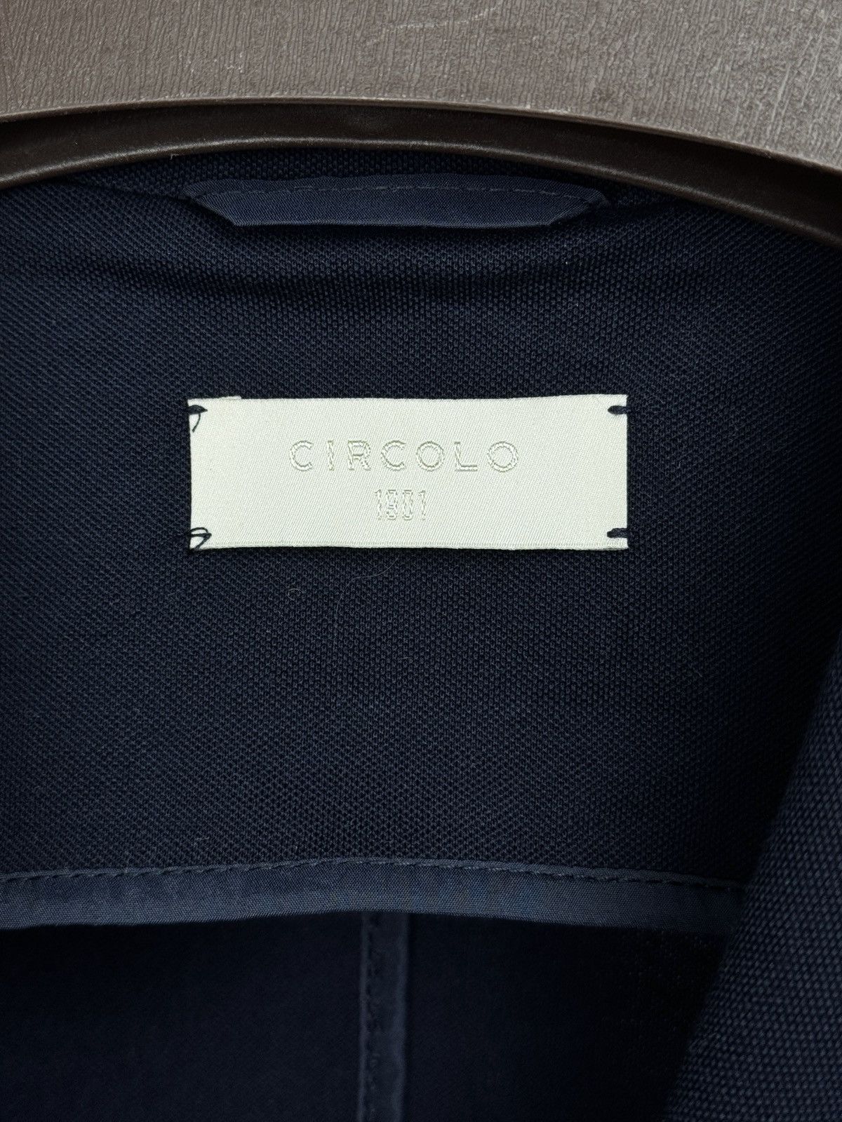 Circolo 1901 Circolo 1901 Premium basic cotton navy blue 2 buttons blazer Size M / US 6-8 / IT 42-44 - 9 Thumbnail