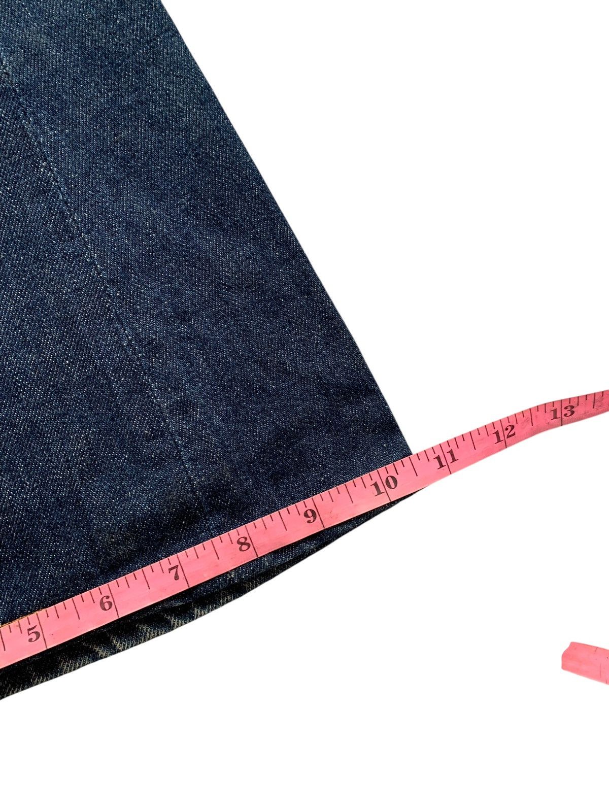 Vintage Vintage 70's Mr campbell Denim flared Pants Size 24" / US 00 / IT 34 - 4 Thumbnail