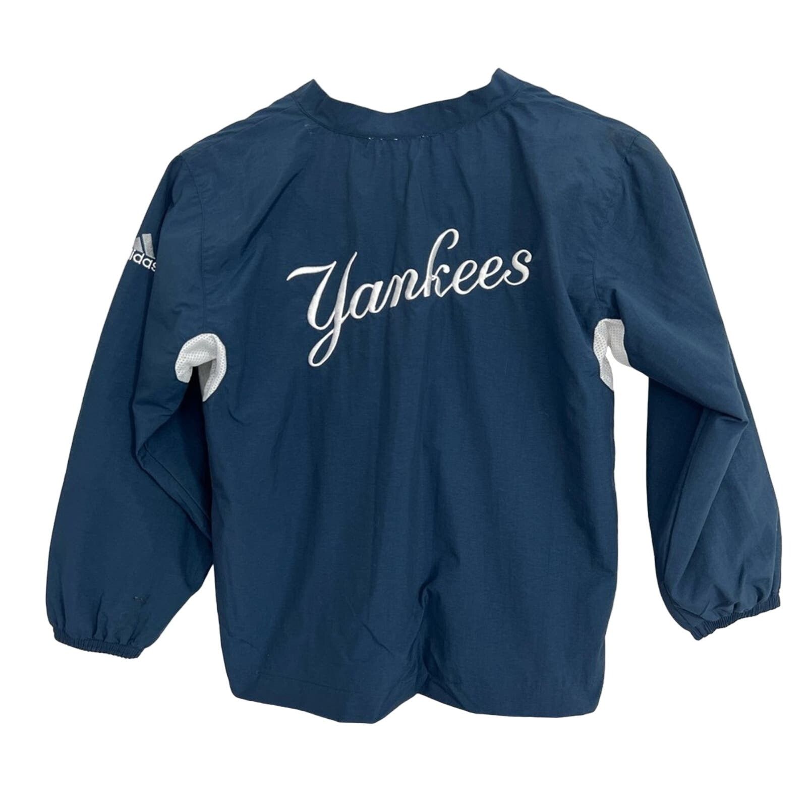 Adidas Vintage Youth Yankess Embroidered Adidas Nylon Judge 7 RARE Size XS / US 0-2 / IT 36-38 - 2 Thumbnail