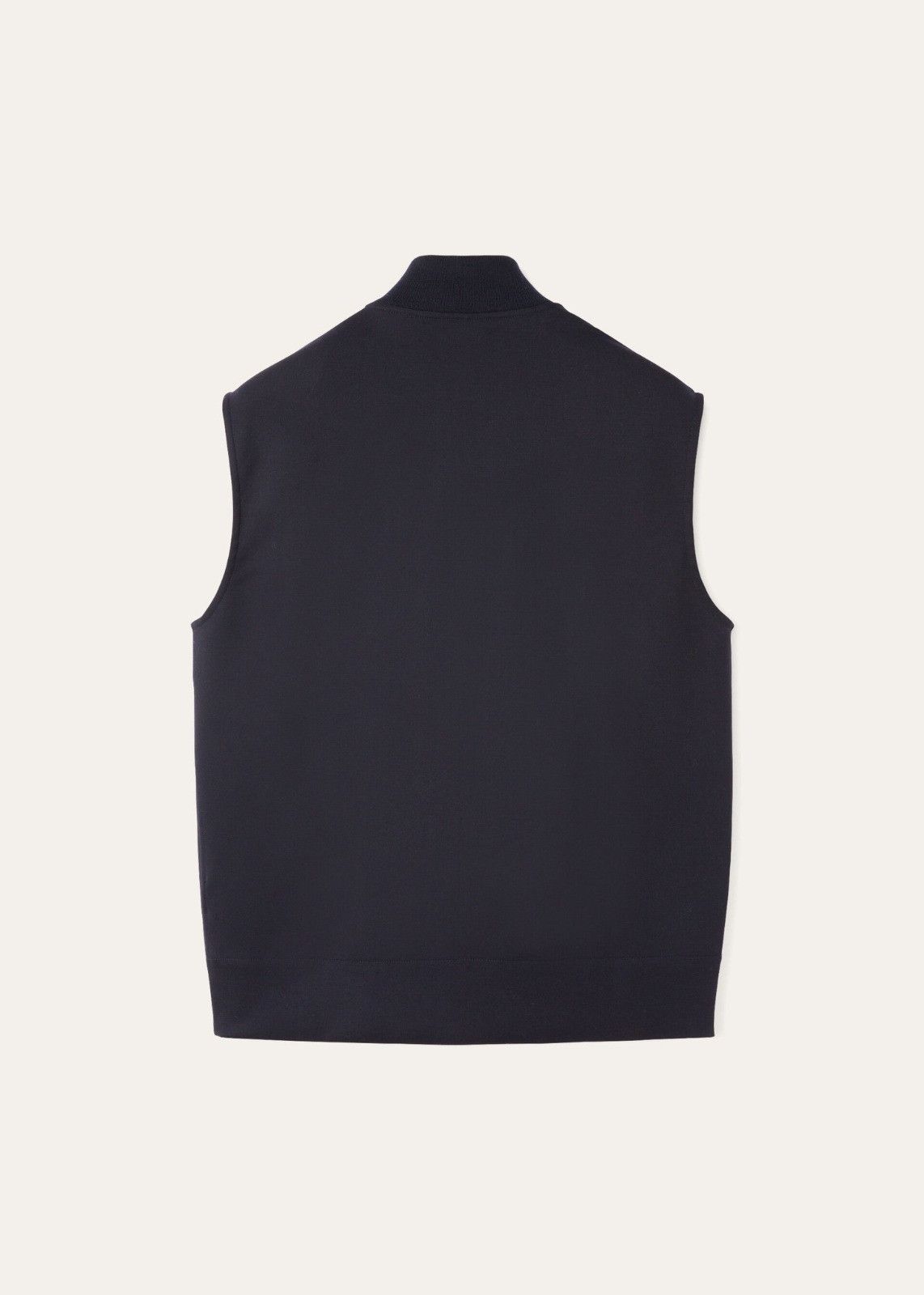 Loro Piana o1srvl11e1224 Holburn Double Wool Vest in Navy Blue Size US XL / EU 56 / 4 - 2 Thumbnail