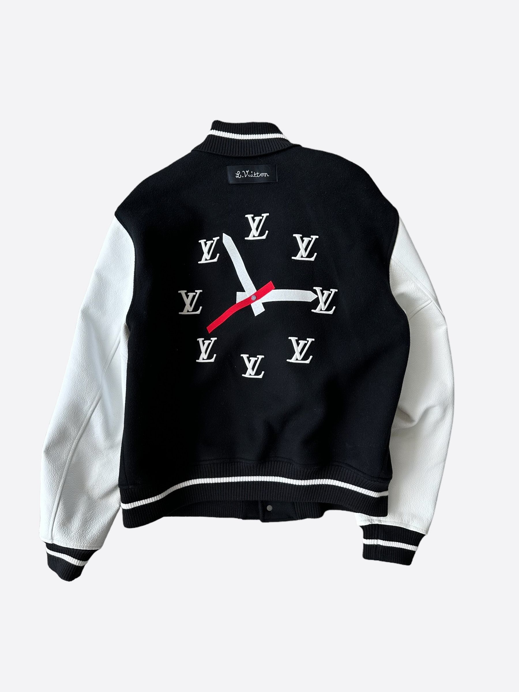 Louis Vuitton Louis Vuitton Black & White Puppet Varsity Size US XL / EU 56 / 4 - 2 Thumbnail