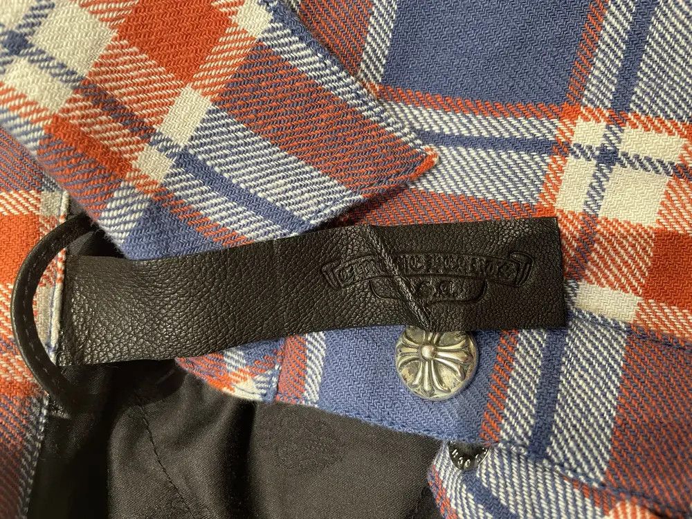 Chrome Hearts Chrome Hearts Sleeve Print Flannel Shirt Size US L / EU 52-54 / 3 - 4 Thumbnail