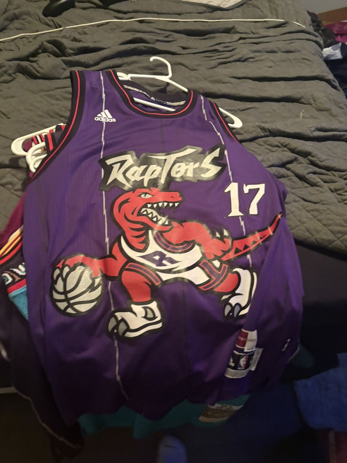 Raptor jersey signed