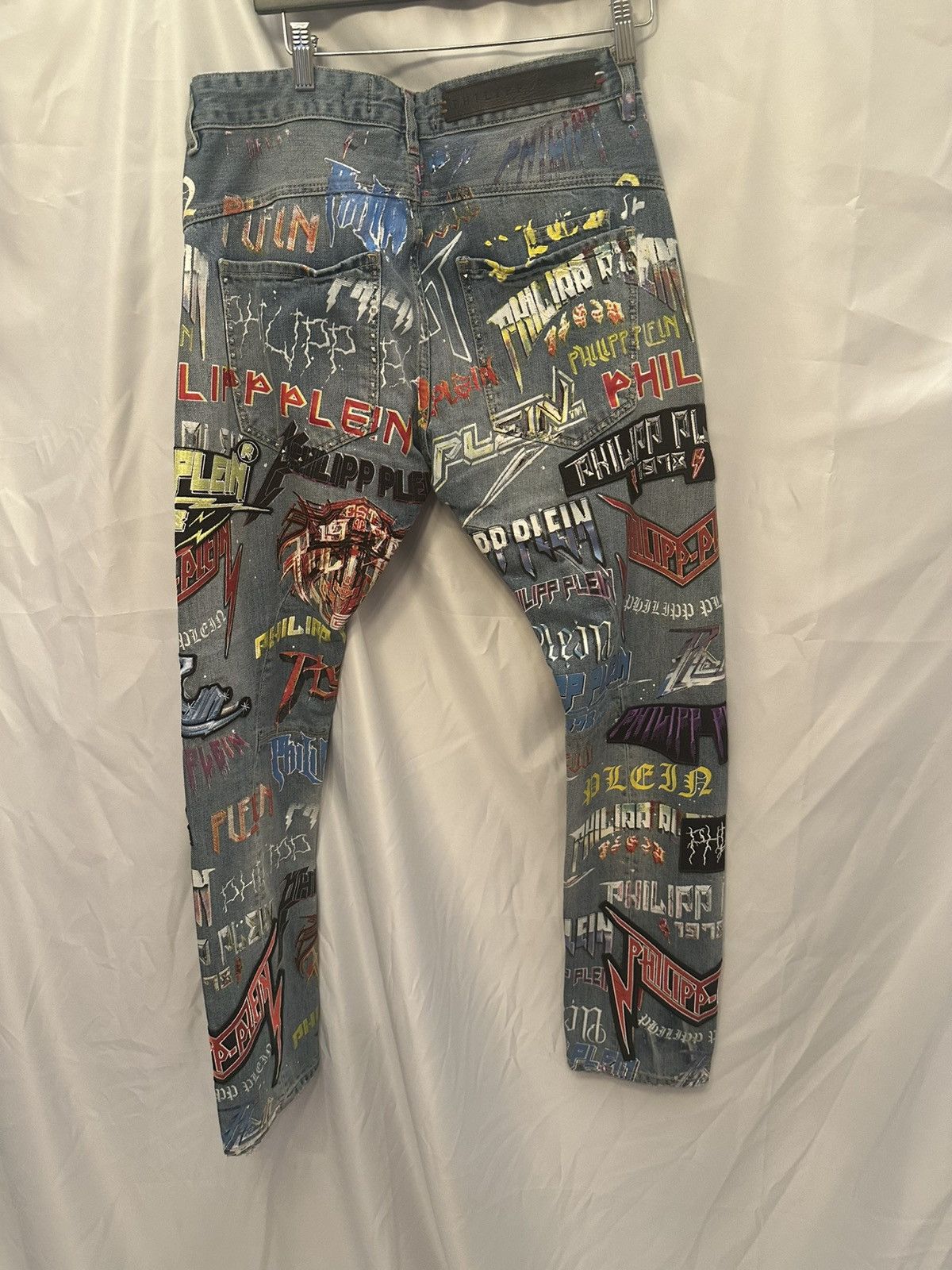 Philipp Plein Philipp Plein Patchwork Denim Size US 32 / EU 48 - 13 Thumbnail
