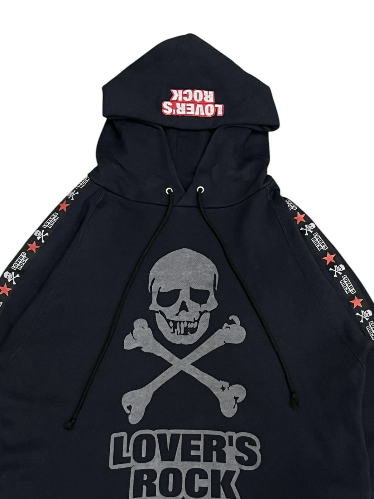 Super Lovers 💀Vintage Super Lovers Lover's Rock Punk Skull Hoodie Japan Size US L / EU 52-54 / 3 - 9 Thumbnail