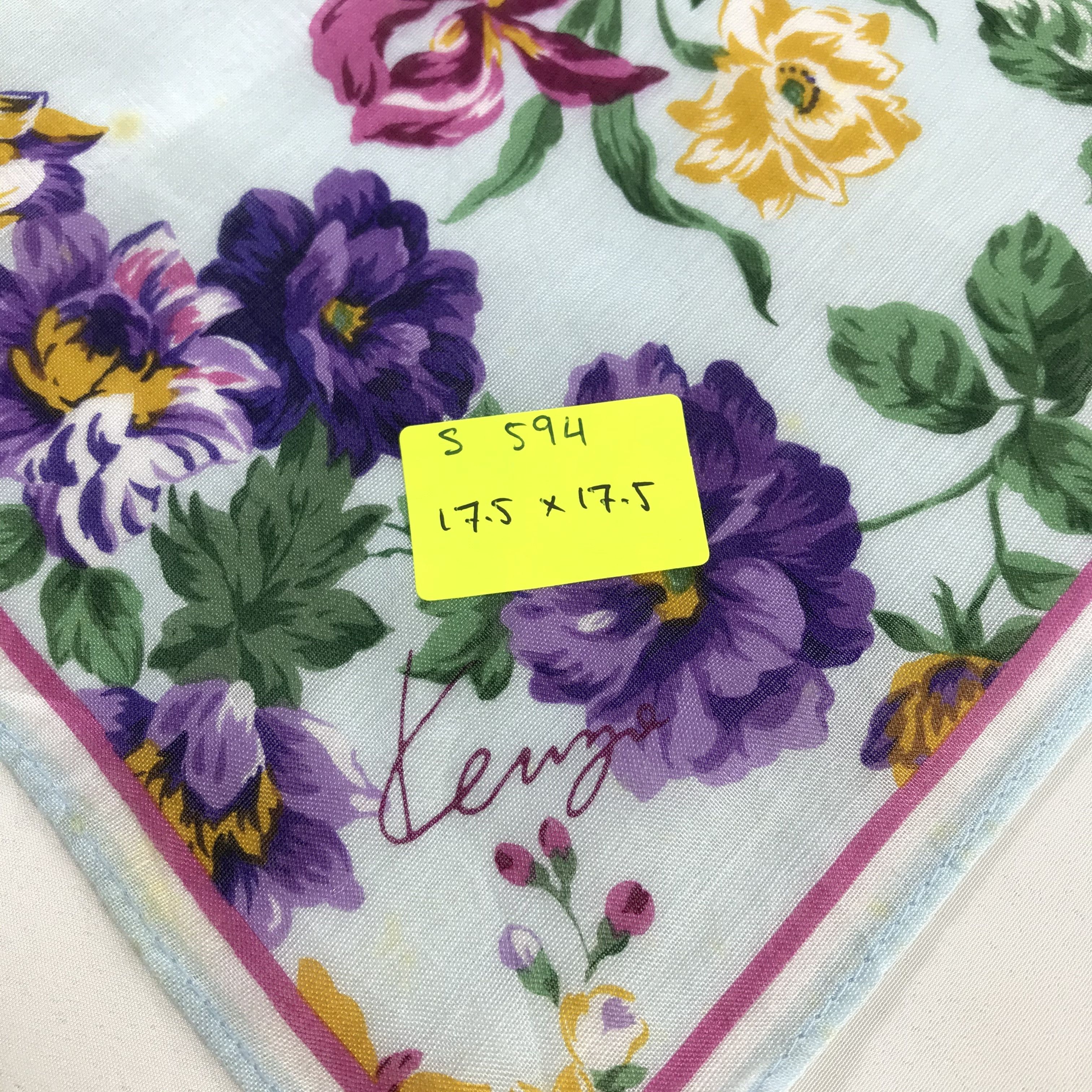Kenzo × Vintage Kenzo Bandana / Handkerchief / Neckerchief - S594 Size ONE SIZE - 5 Thumbnail