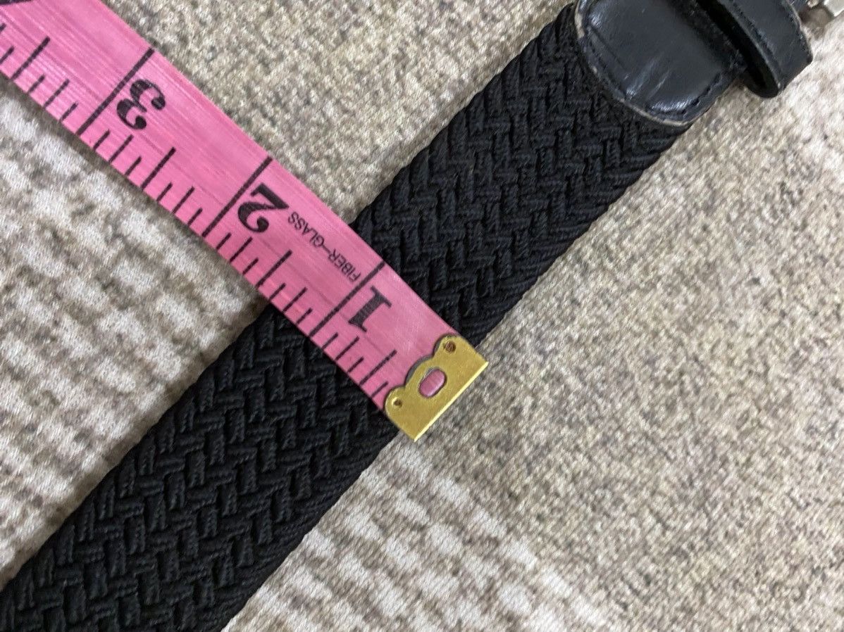 Hanes Hanes Black Canvas Buckle Belt Size ONE SIZE - 11 Thumbnail