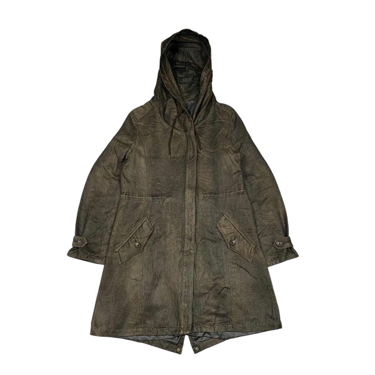 If Six Was Nine Tornado Mart Suede Fishtail Parka Jacket Size US L / EU 52-54 / 3 - 1 Thumbnail