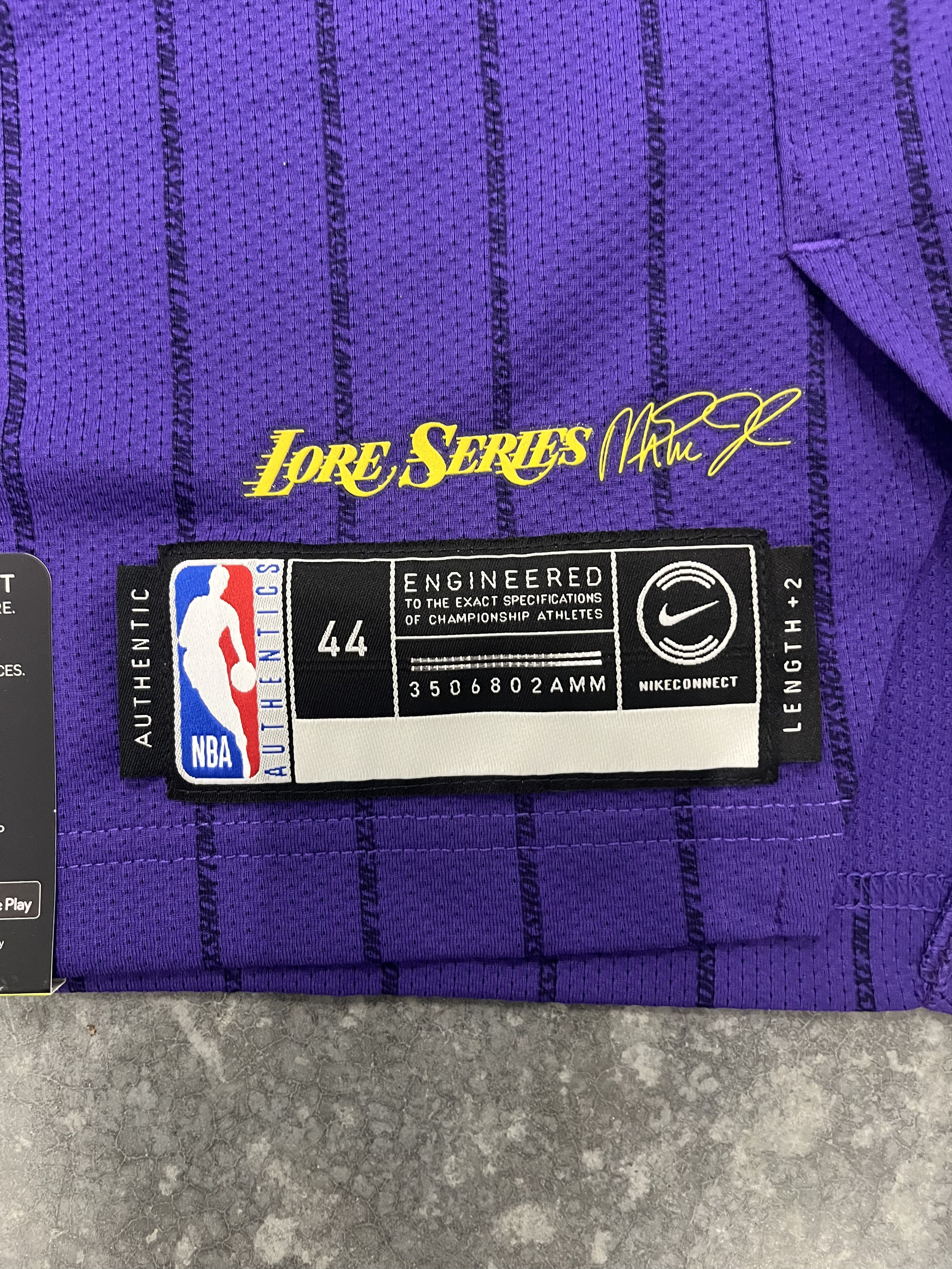 Nike Nike Kobe Bryant #24 Lore Series Jersey Lakers City M Size US M / EU 48-50 / 2 - 5 Thumbnail